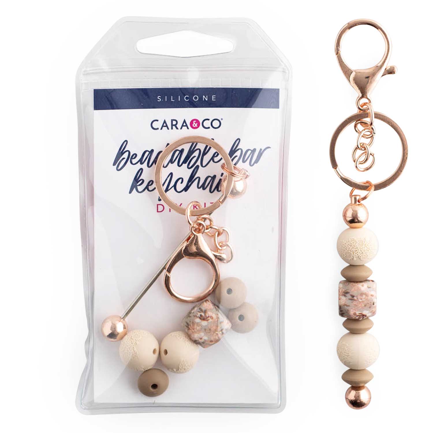 Delicate Floral Keychains