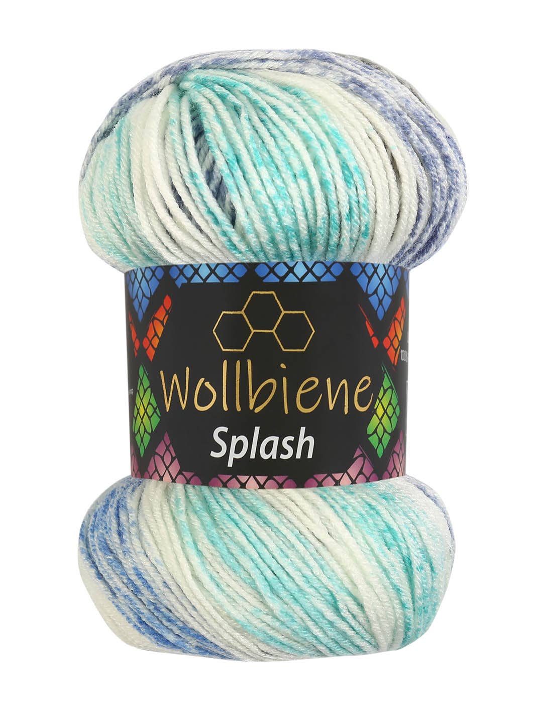 Woolbee splash antipilling wool gradient 100g multicol