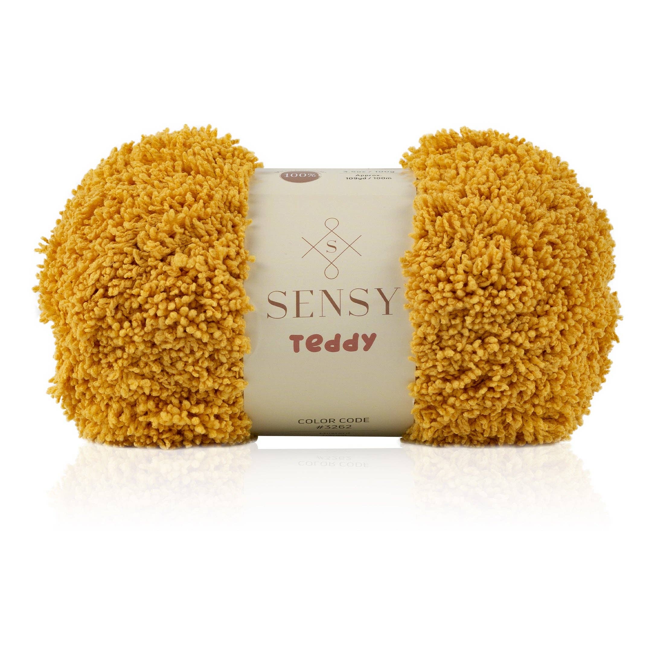 Sensy Teddy Yarn, 3.5 oz, 109 Yards, Gauge 5 Bulky