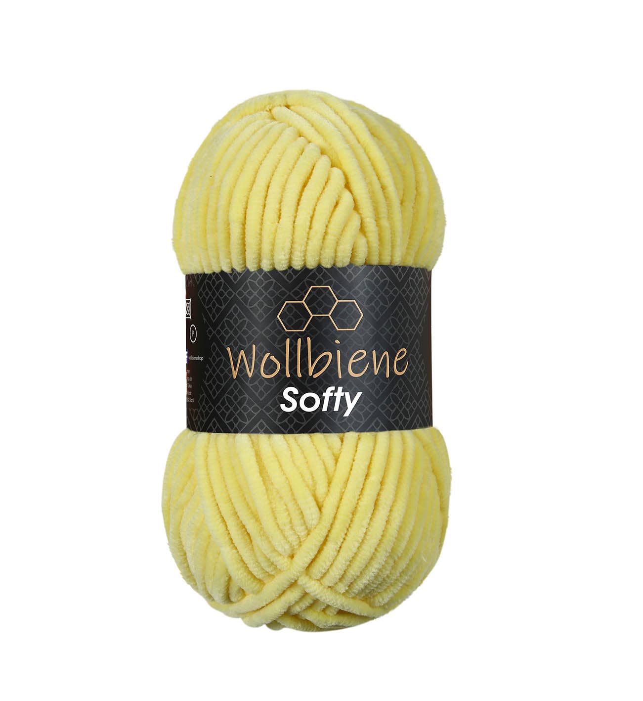Wool bee softy chenille wool 100gr super bulky knitting