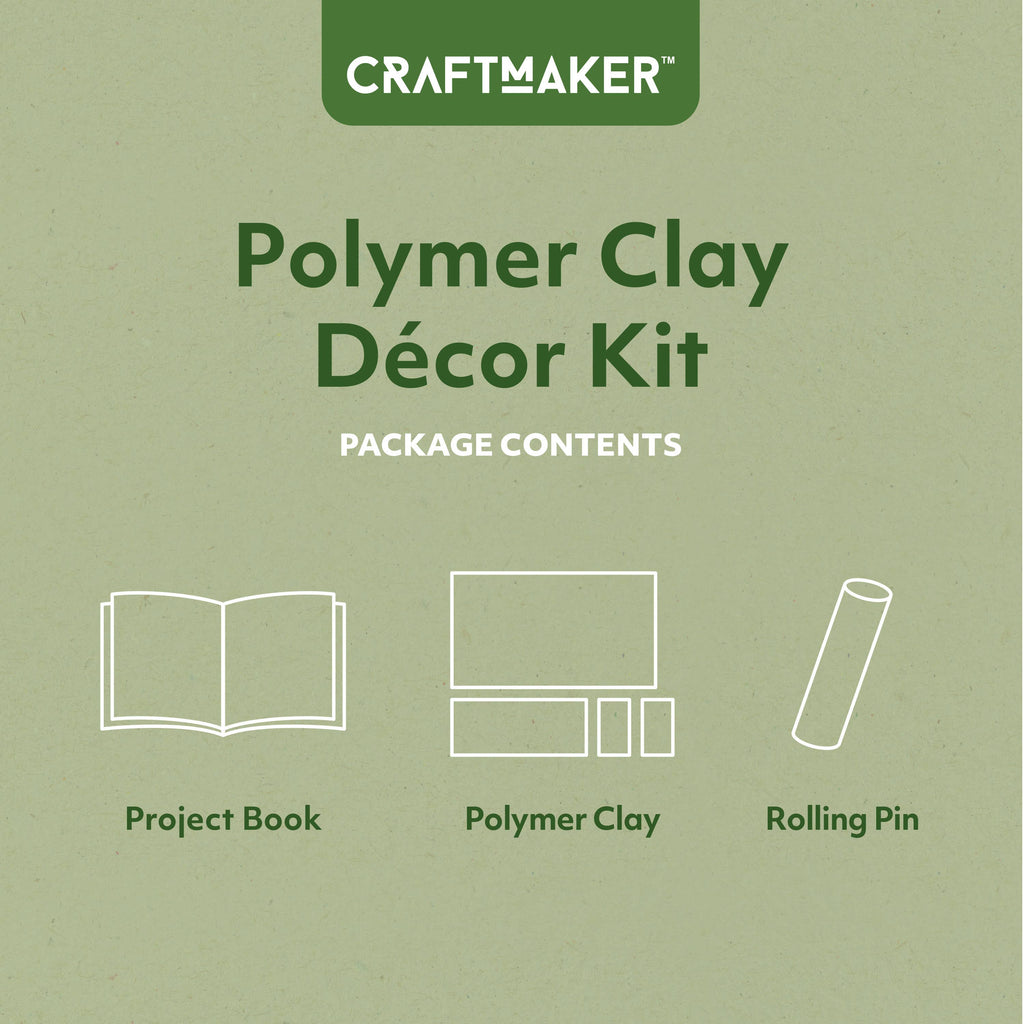 Craft Maker Polymer Clay Home Décor Kit