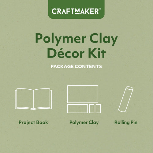 Craft Maker Polymer Clay Home Décor Kit