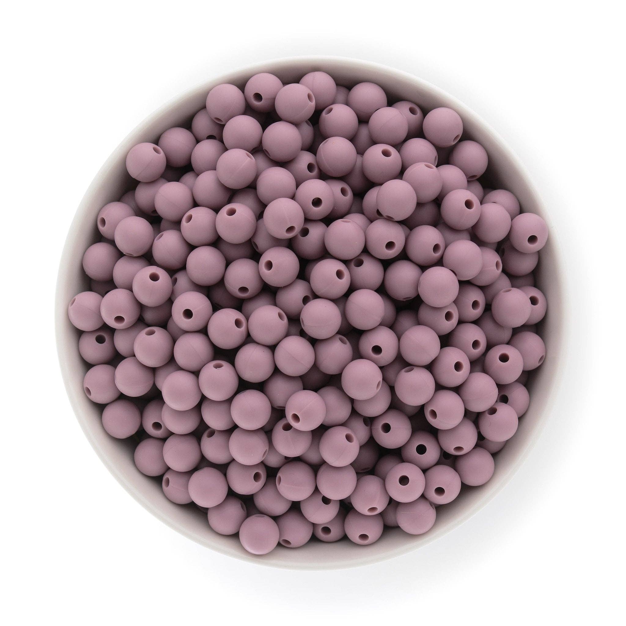 9mm Round Silicone Beads