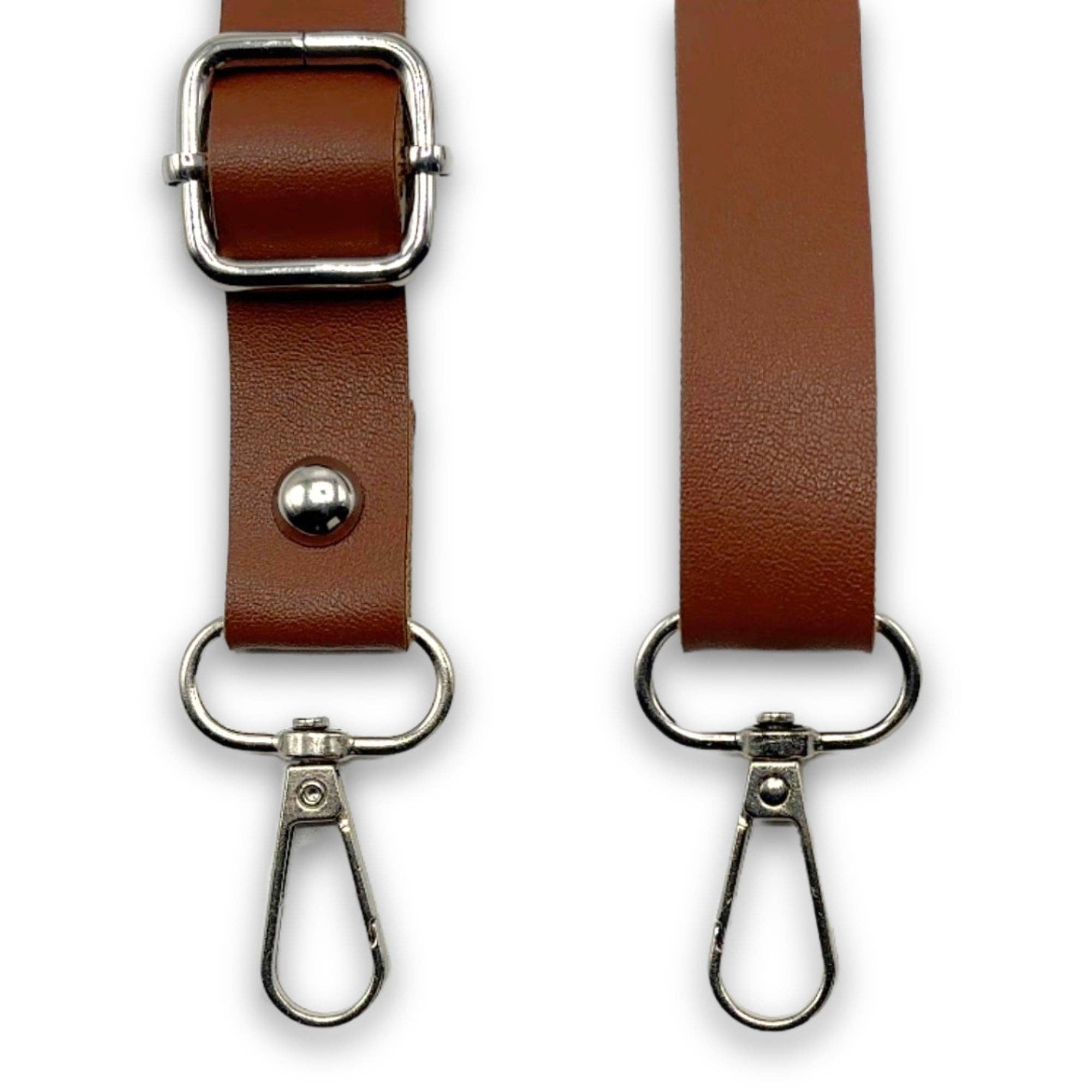 PU Leather Adjustable Bag Strap (65 Cm to 135 Cm)