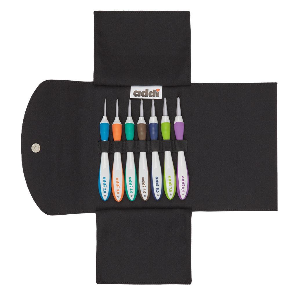 AddiSwings Crochet Hook Set with Hooks 2-8mm