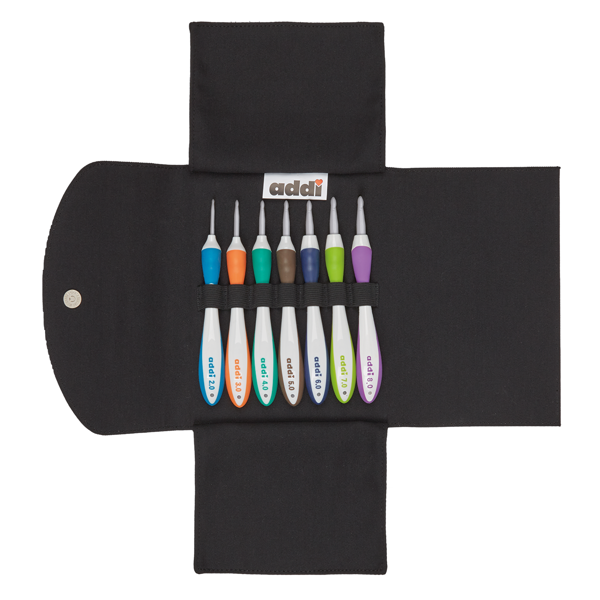 AddiSwings Crochet Hook Set with Hooks 2-8mm