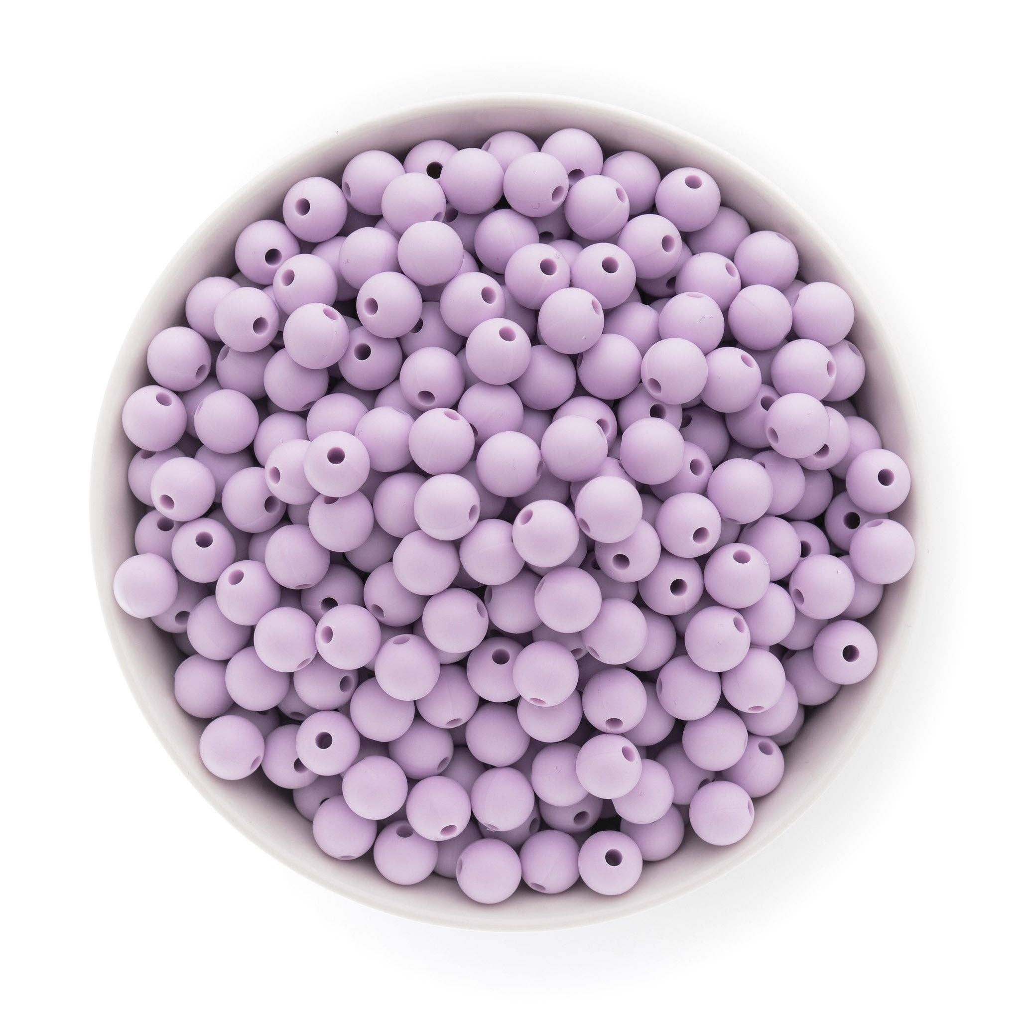 9mm Round Silicone Beads