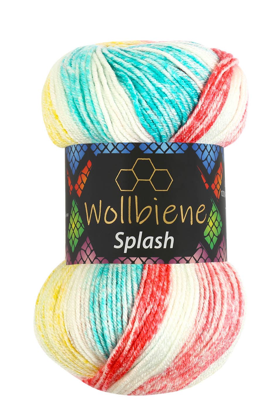 Woolbee splash antipilling wool gradient 100g multicol
