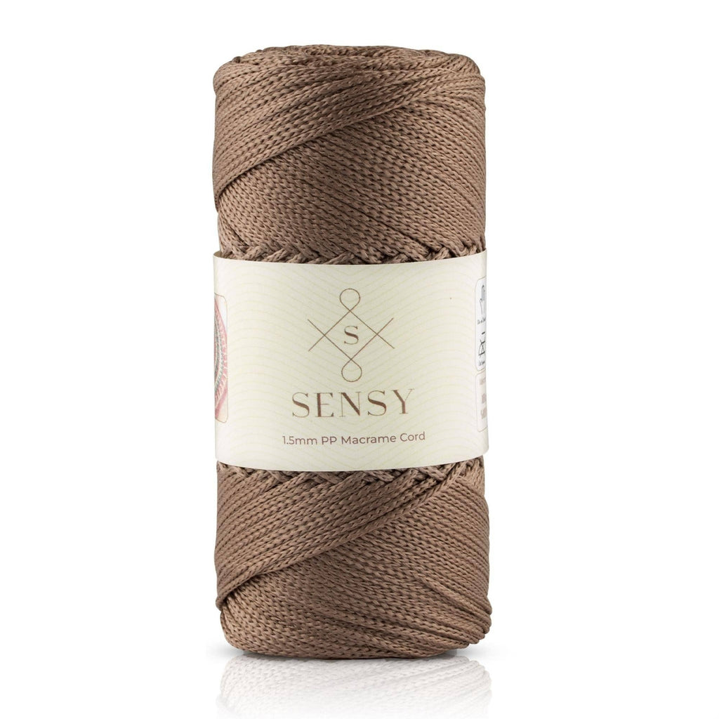 Sensy Premium 1.5mm - 164 yards 100% Polyester Macrame Cord