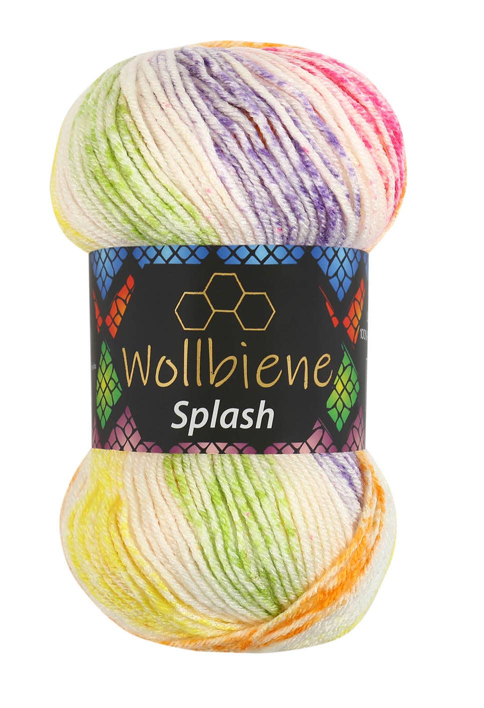 Woolbee splash antipilling wool gradient 100g multicol