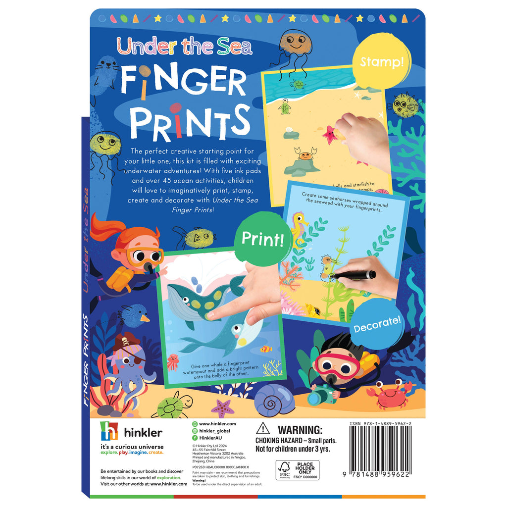 Under The Sea Finger Prints
