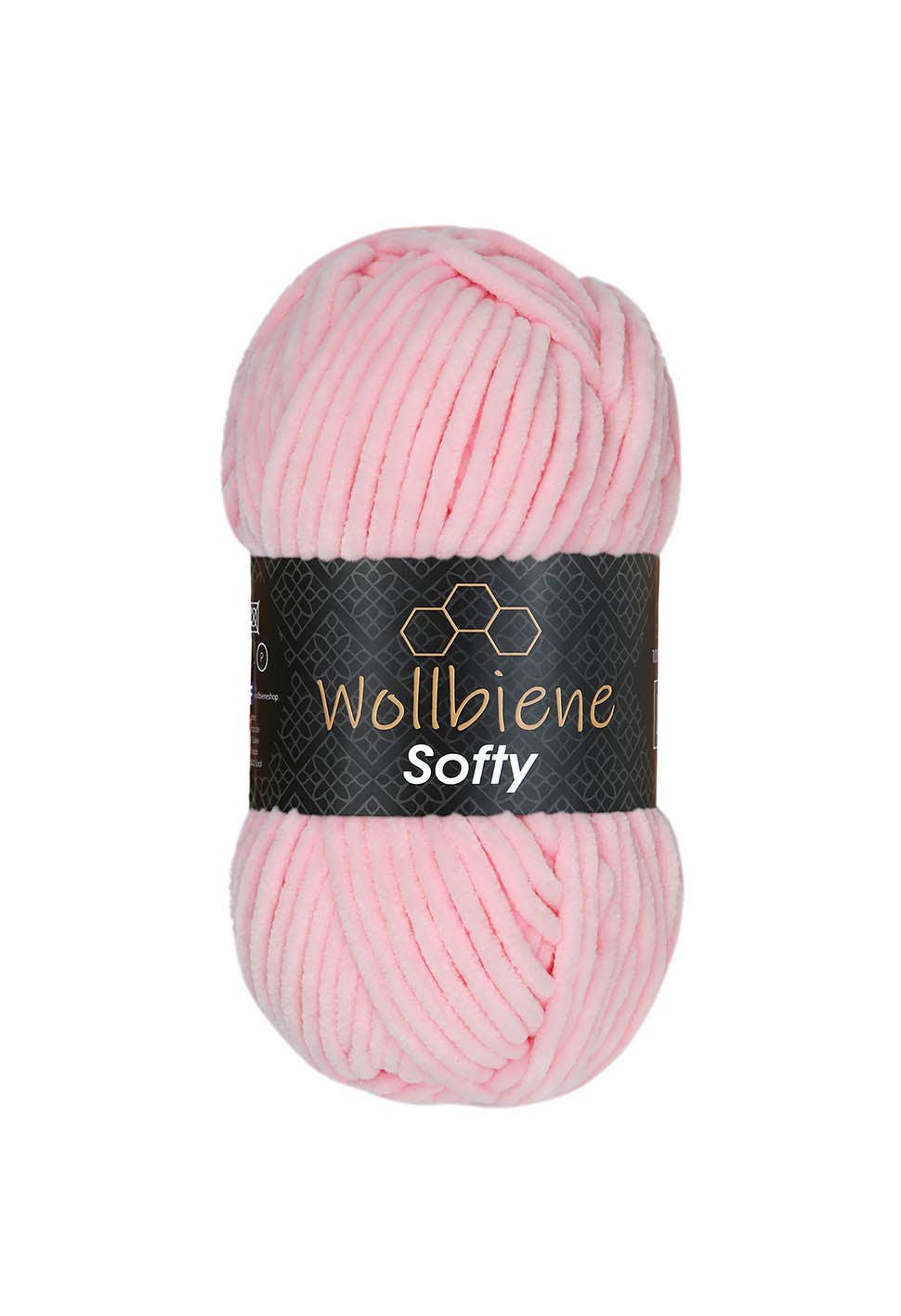 Wool bee softy chenille wool 100gr super bulky knitting