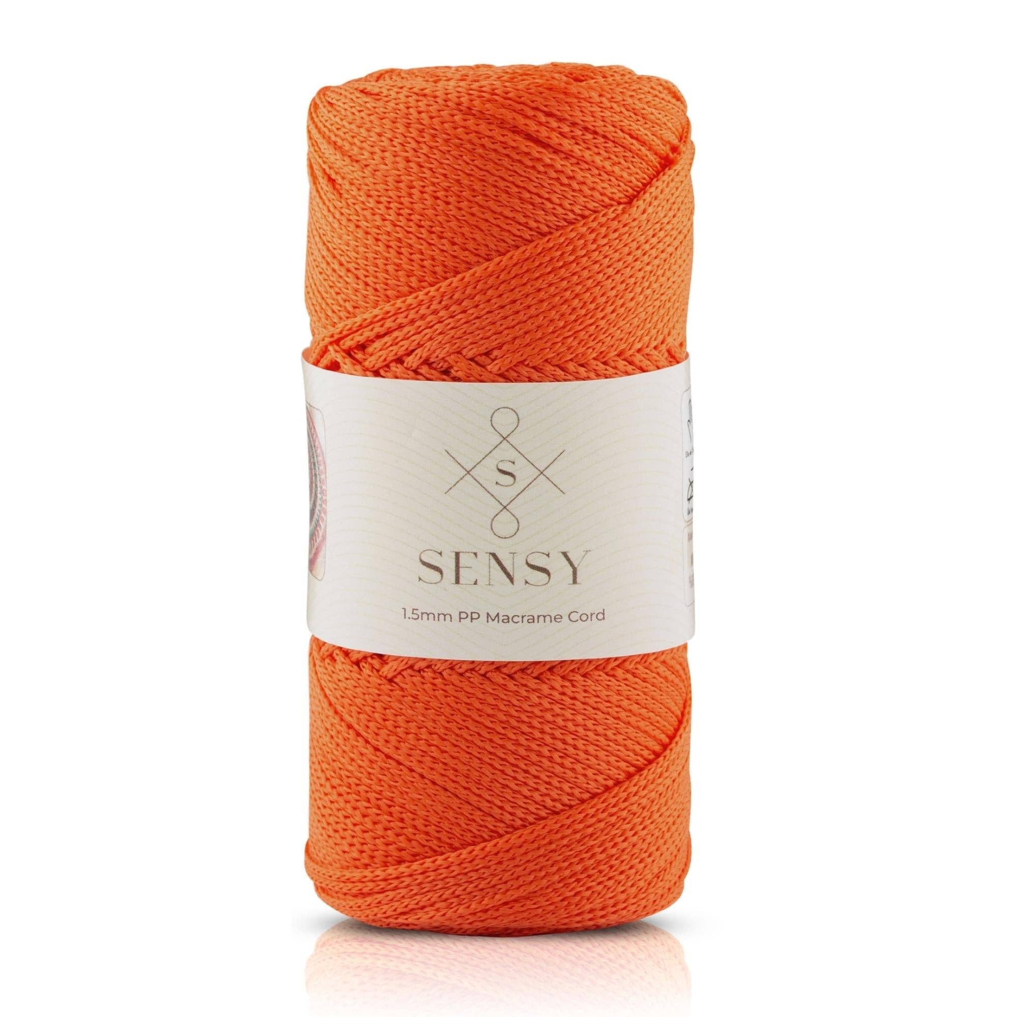 Sensy Premium 1.5mm - 164 yards 100% Polyester Macrame Cord