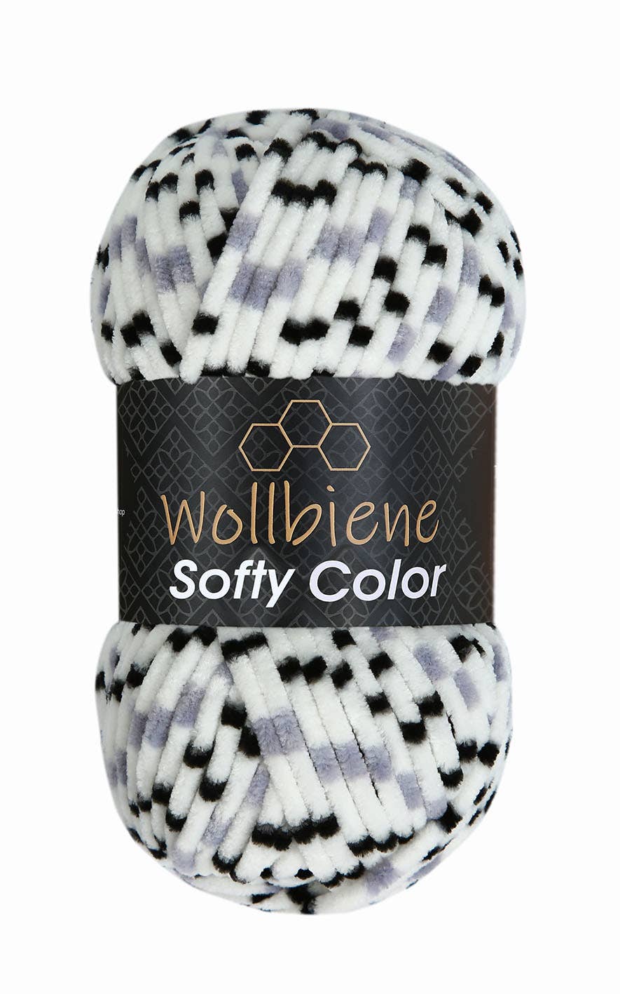 Softy Color Chenille Wool 100gr Coloured Knitting Hobby DIY