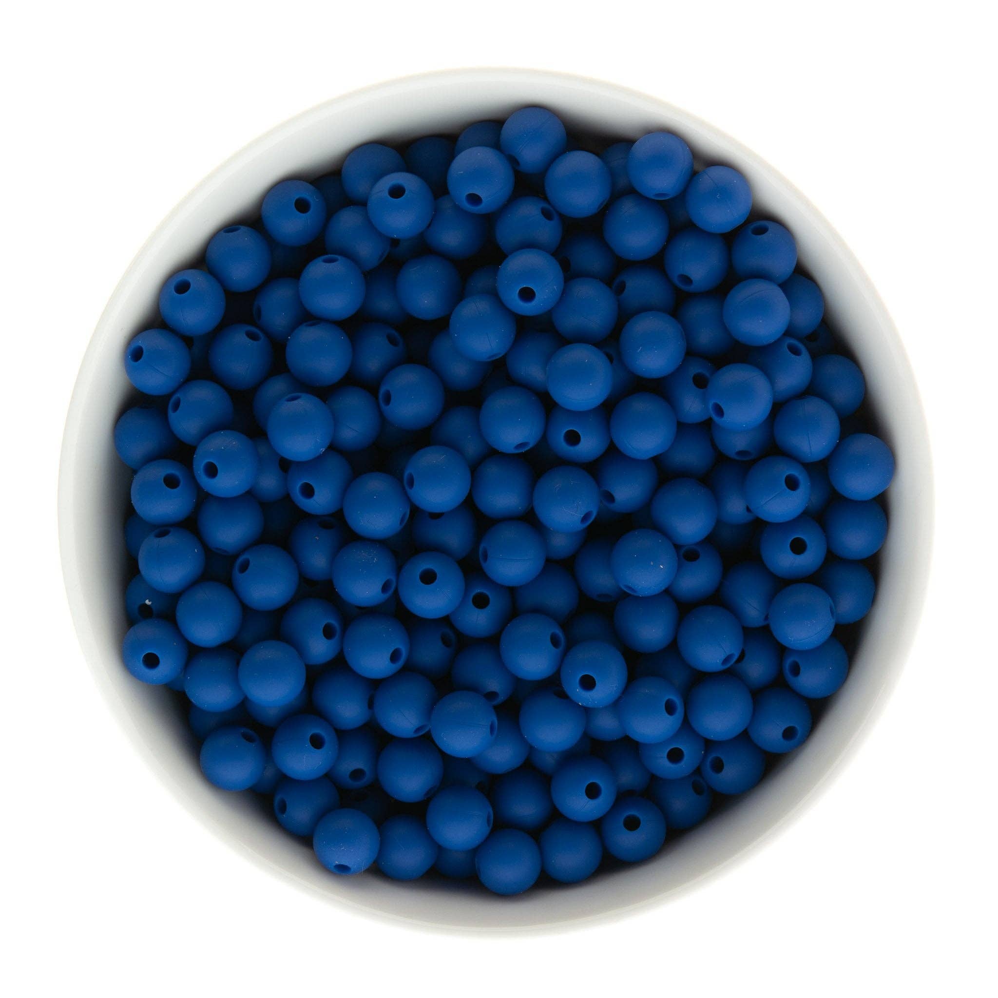 9mm Round Silicone Beads
