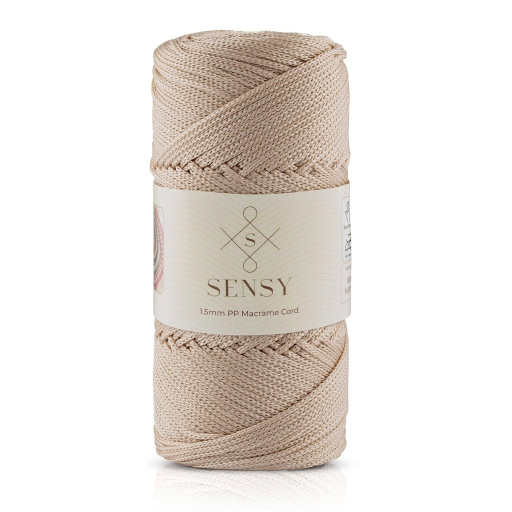 Sensy Premium 1.5mm - 164 yards 100% Polyester Macrame Cord