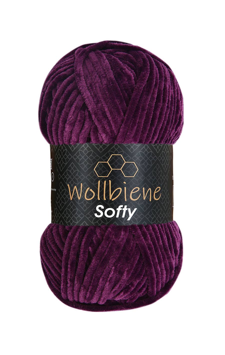 Wool bee softy chenille wool 100gr super bulky knitting