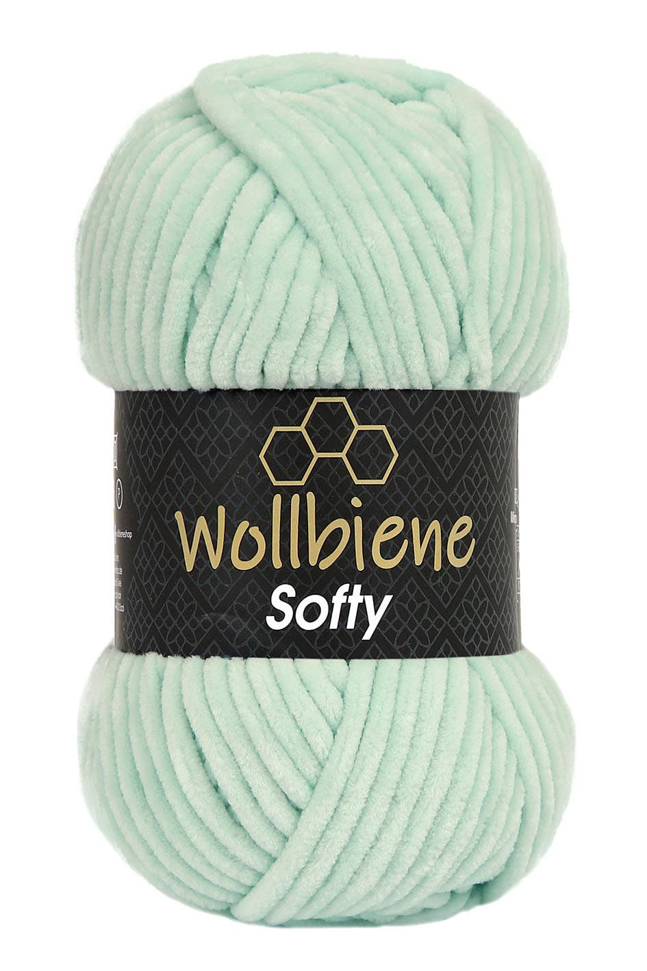 Wool bee softy chenille wool 100gr super bulky knitting