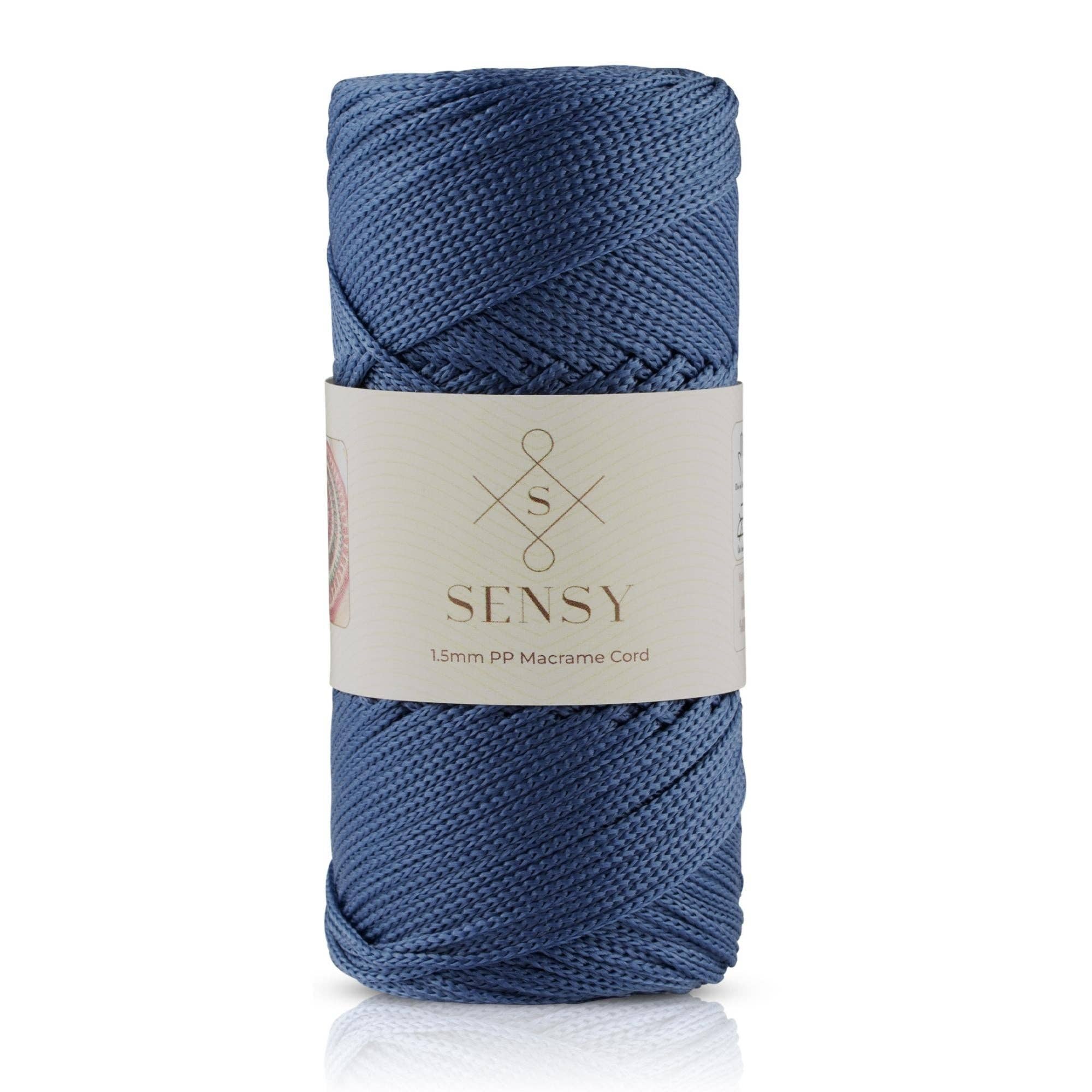 Sensy Premium 1.5mm - 164 yards 100% Polyester Macrame Cord