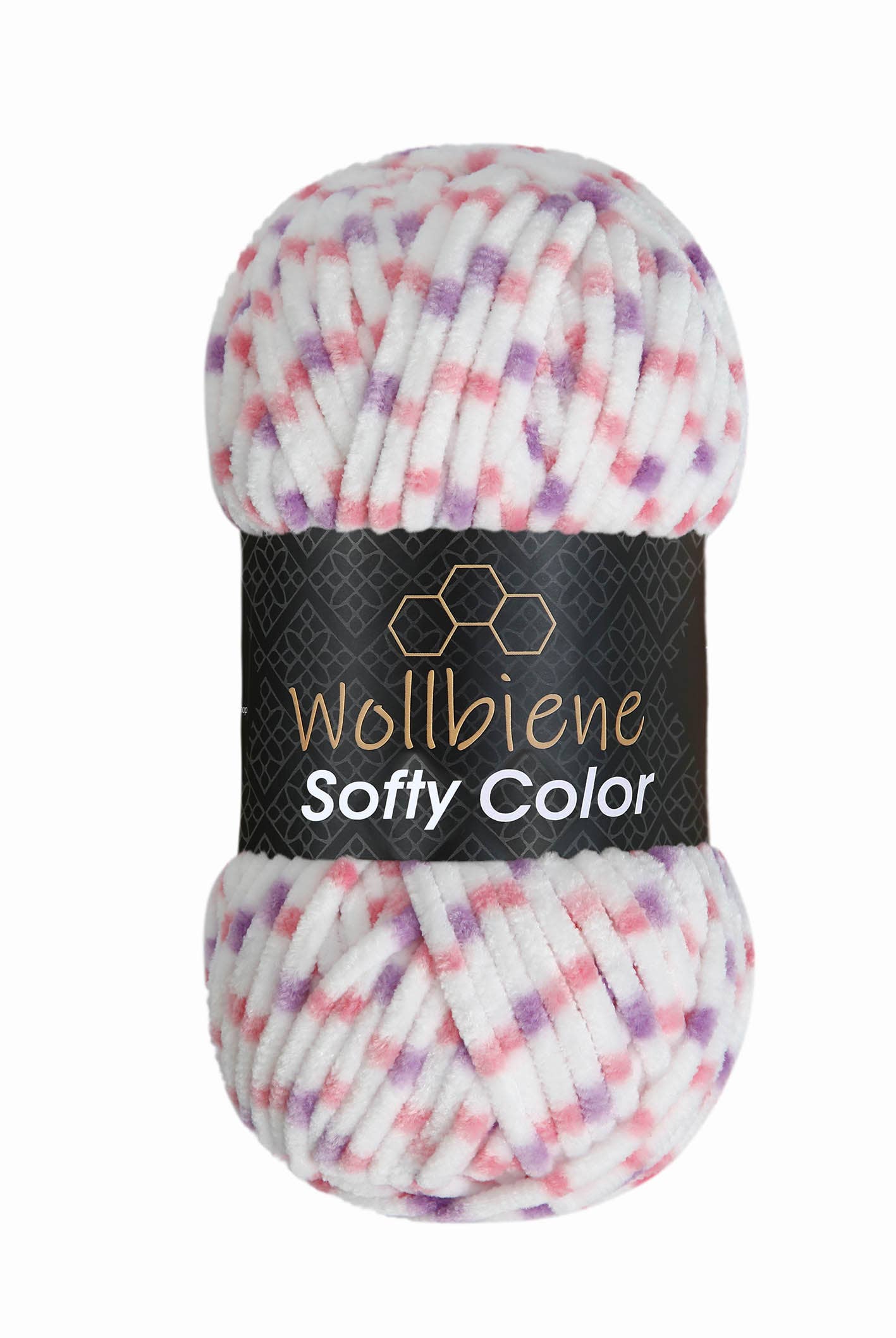 Softy Color Chenille Wool 100gr Coloured Knitting Hobby DIY