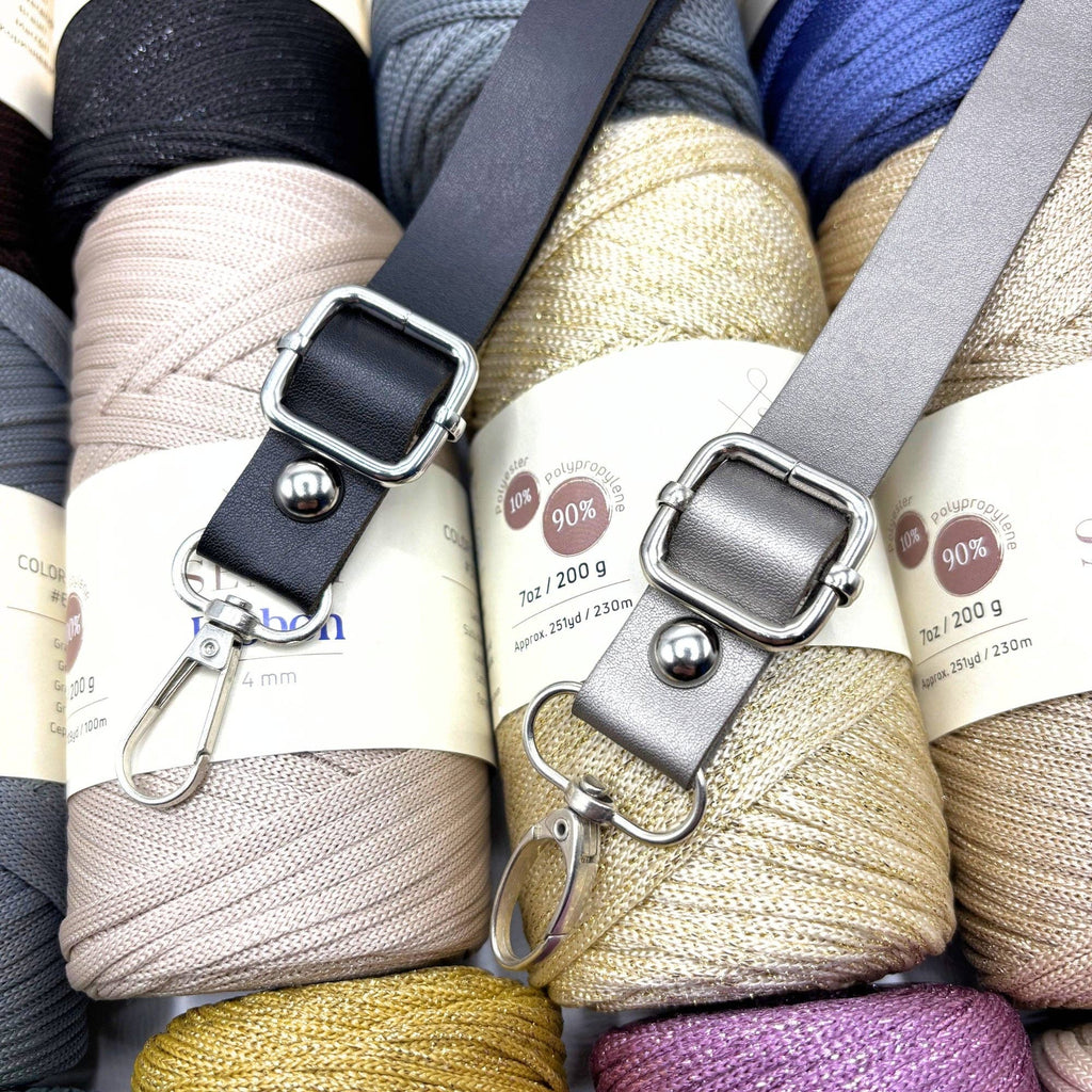 PU Leather Adjustable Bag Strap (65 Cm to 135 Cm)