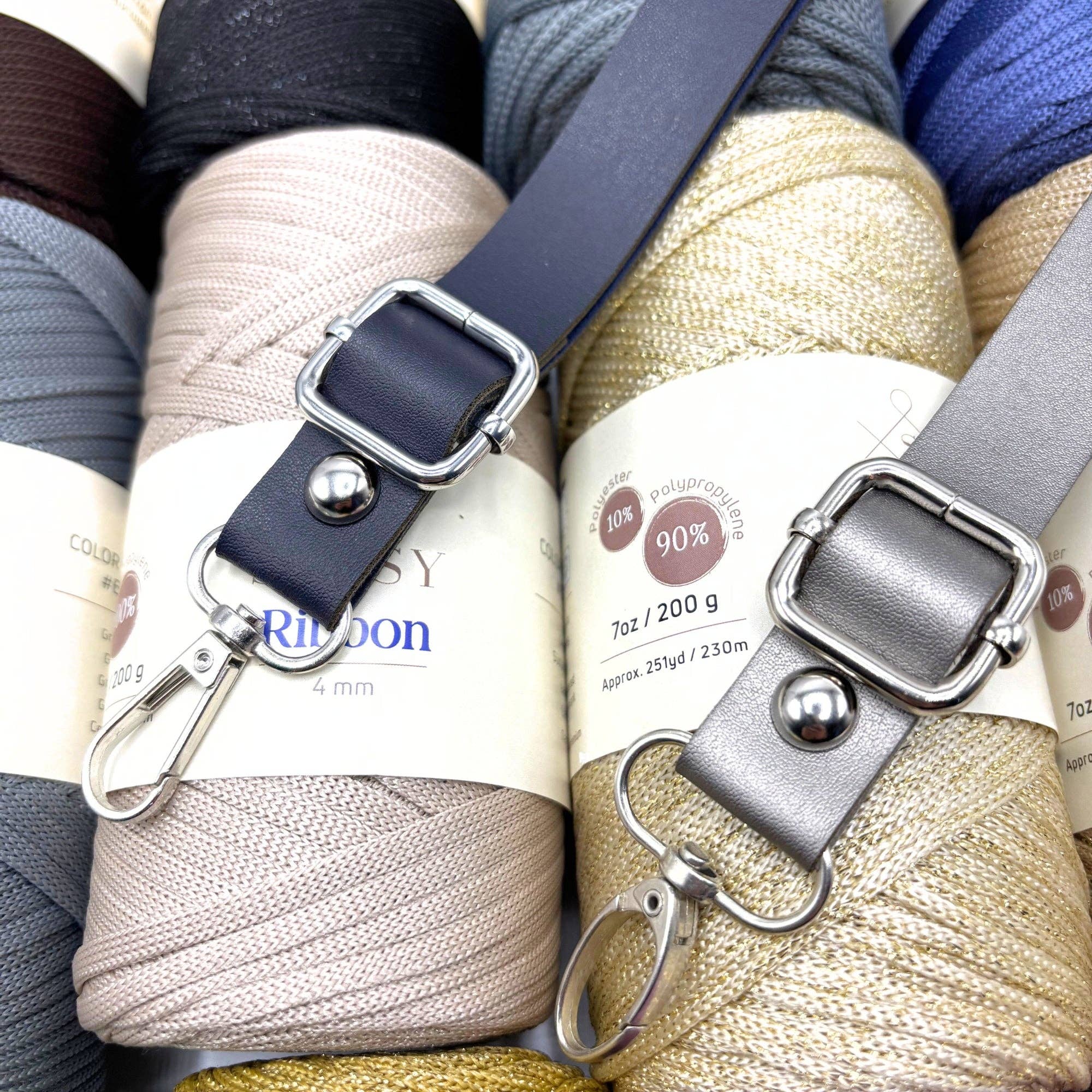 PU Leather Adjustable Bag Strap (65 Cm to 135 Cm)