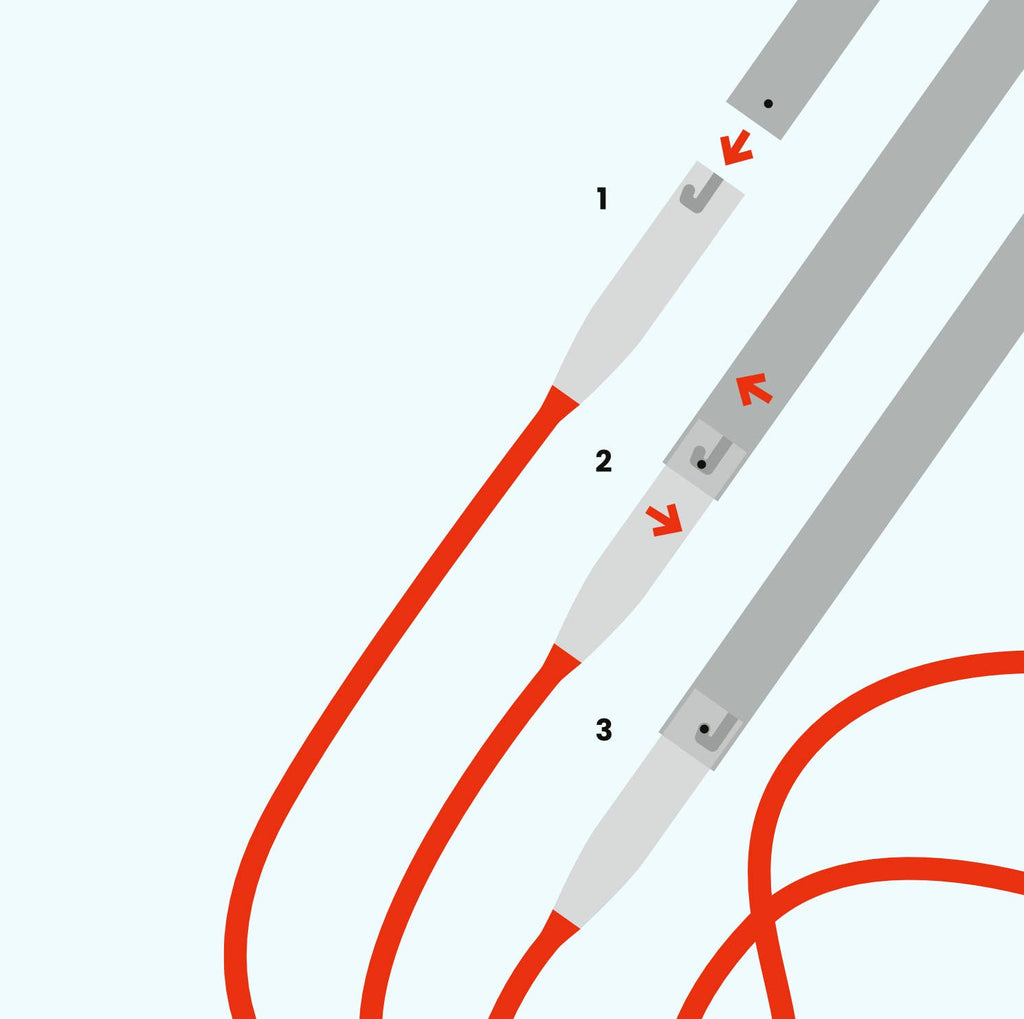 AddiClick Novel Interchangeable Needle Set Long Tips