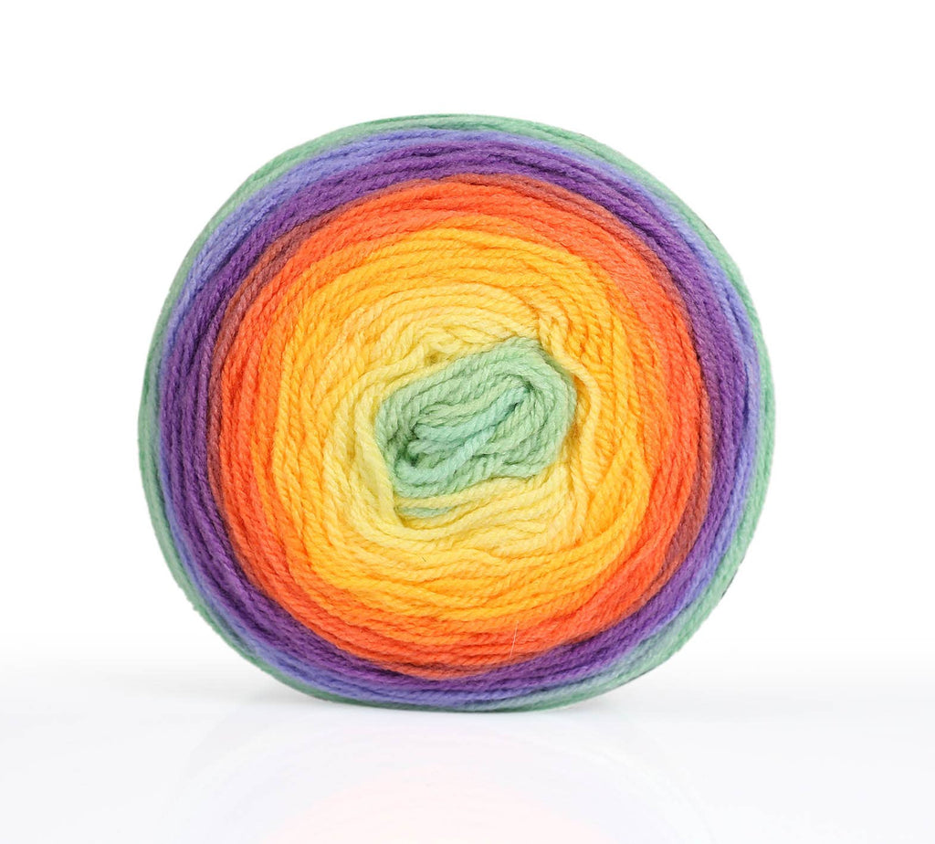 Woolen bee cupcake gradient wool knitting 150g