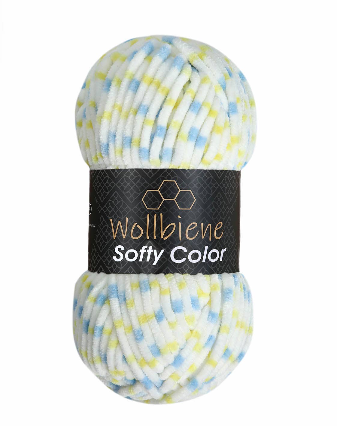 Softy Color Chenille Wool 100gr Coloured Knitting Hobby DIY