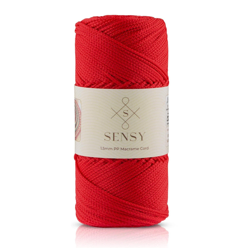Sensy Premium 1.5mm - 164 yards 100% Polyester Macrame Cord