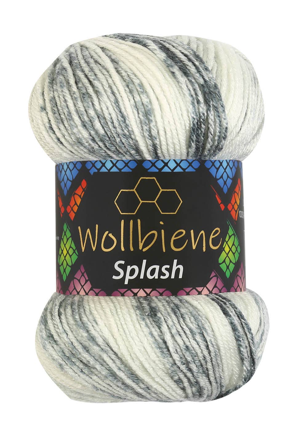 Woolbee splash antipilling wool gradient 100g multicol