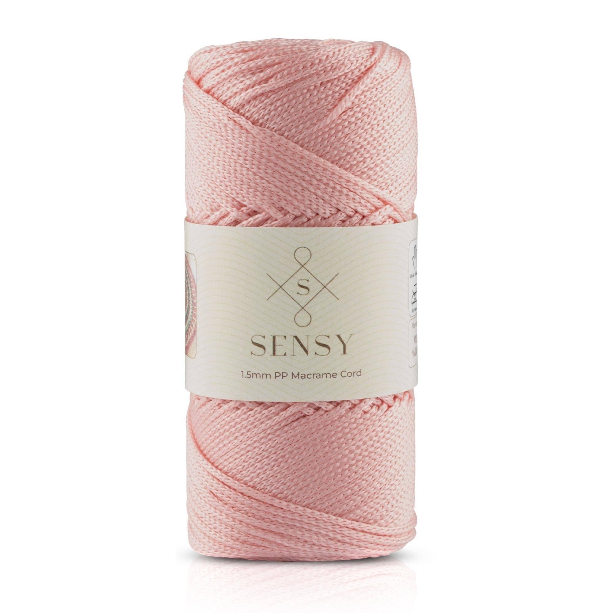 Sensy Premium 1.5mm - 164 yards 100% Polyester Macrame Cord