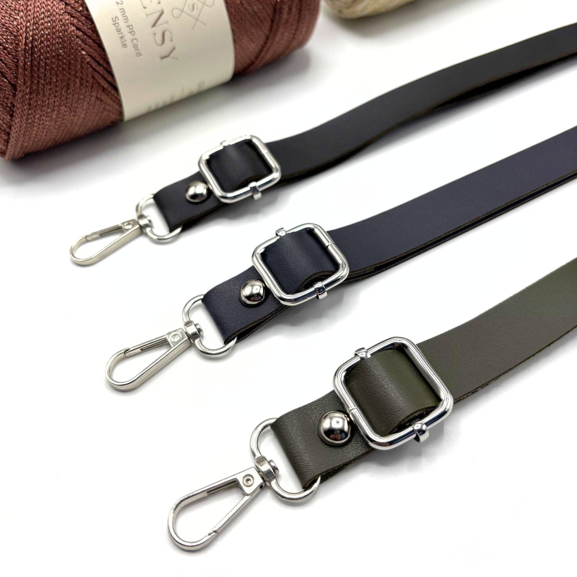 PU Leather Adjustable Bag Strap (65 Cm to 135 Cm)