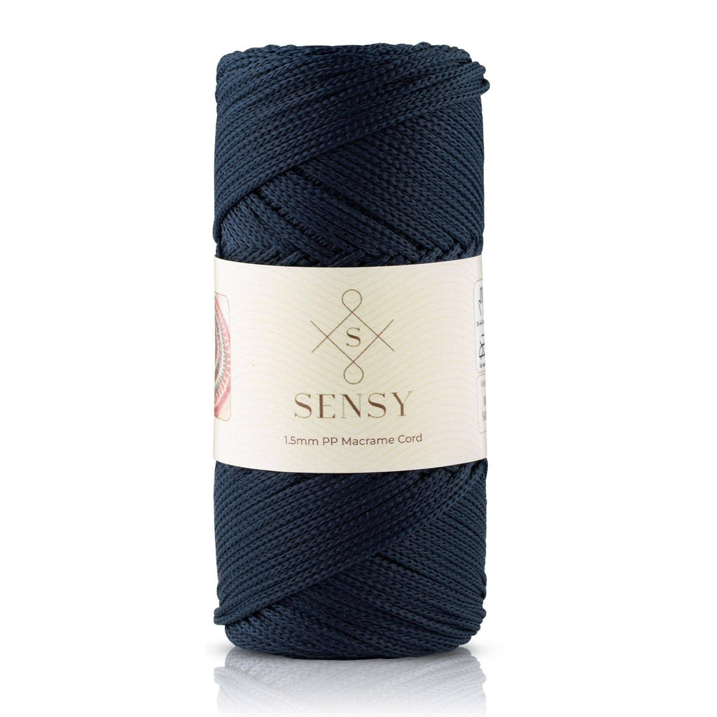 Sensy Premium 1.5mm - 164 yards 100% Polyester Macrame Cord