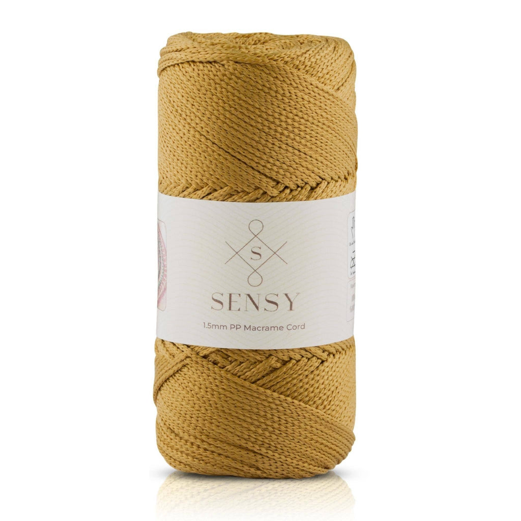 Sensy Premium 1.5mm - 164 yards 100% Polyester Macrame Cord