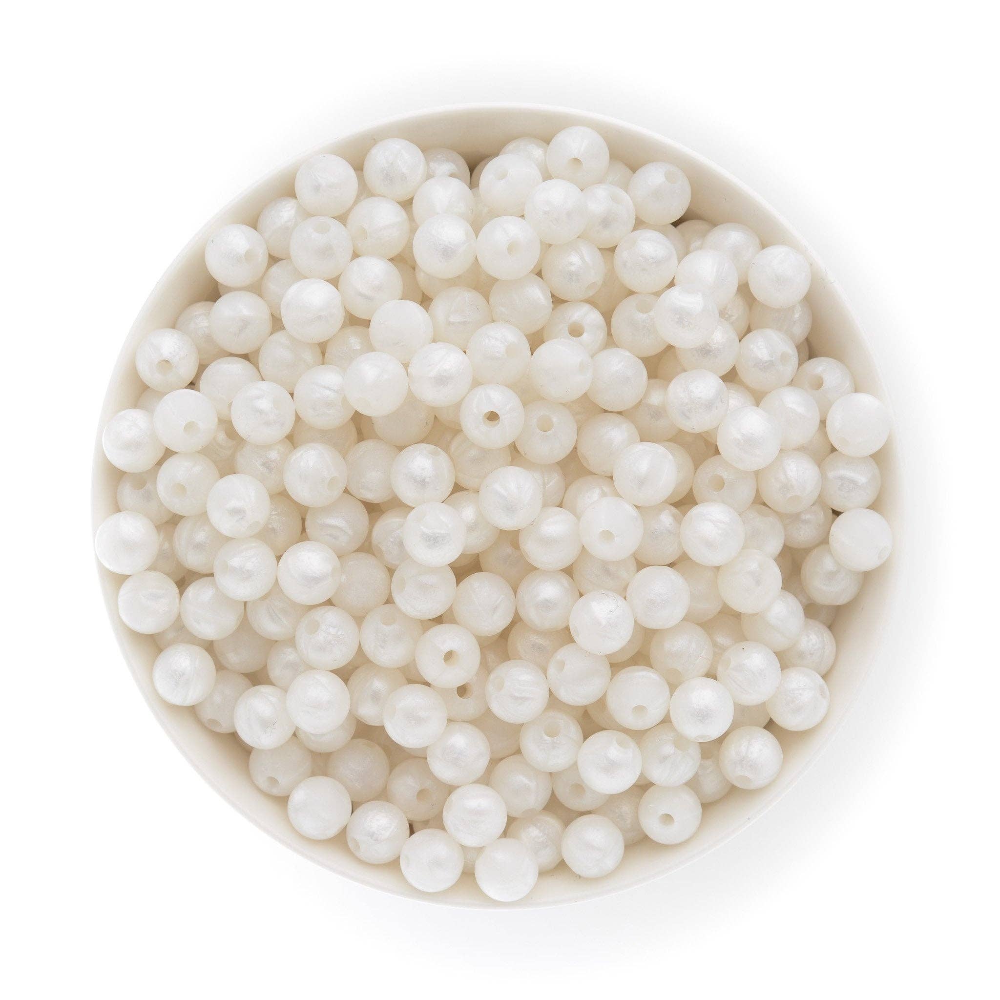 9mm Round Silicone Beads