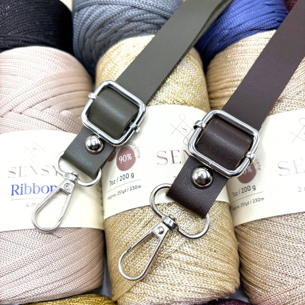 PU Leather Adjustable Bag Strap (65 Cm to 135 Cm)