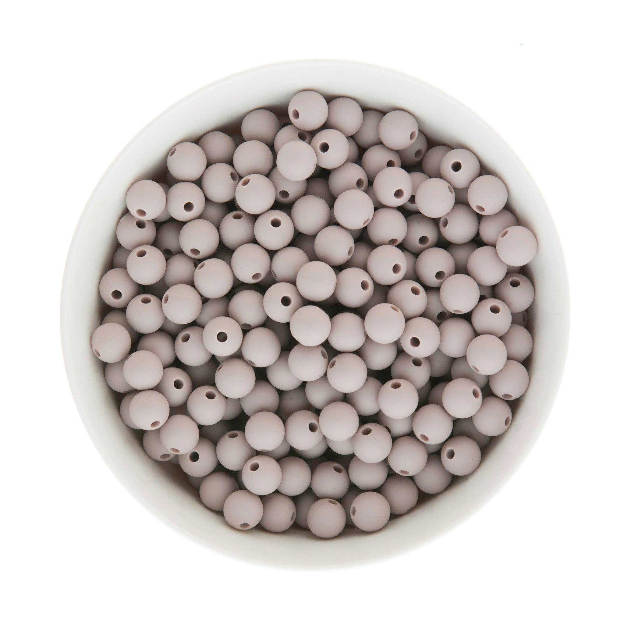 9mm Round Silicone Beads