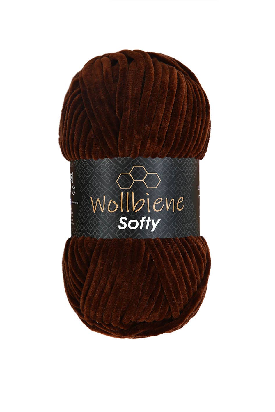 Wool bee softy chenille wool 100gr super bulky knitting