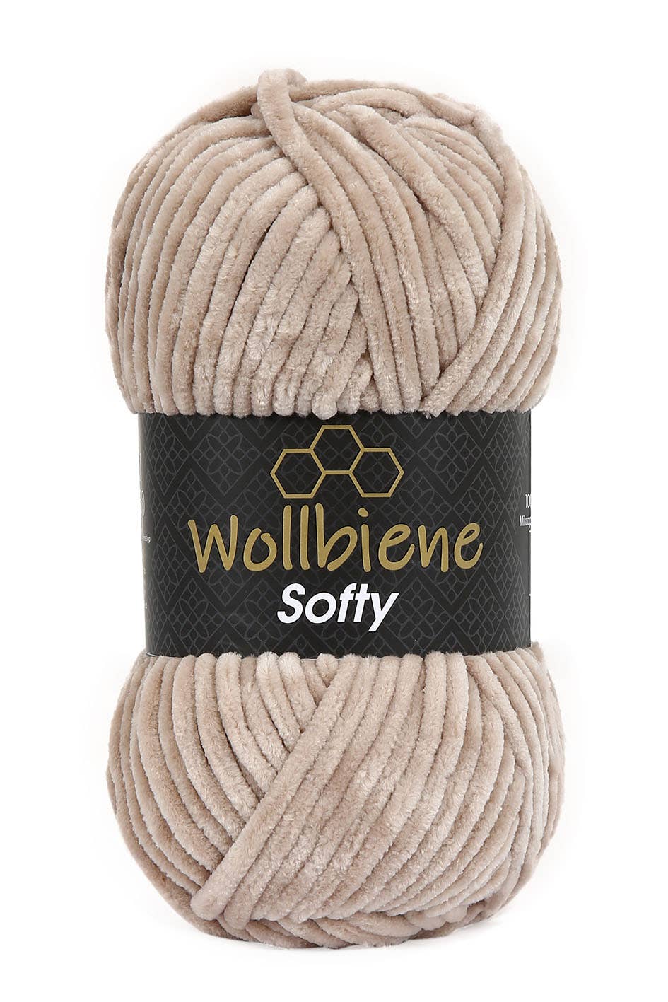 Wool bee softy chenille wool 100gr super bulky knitting