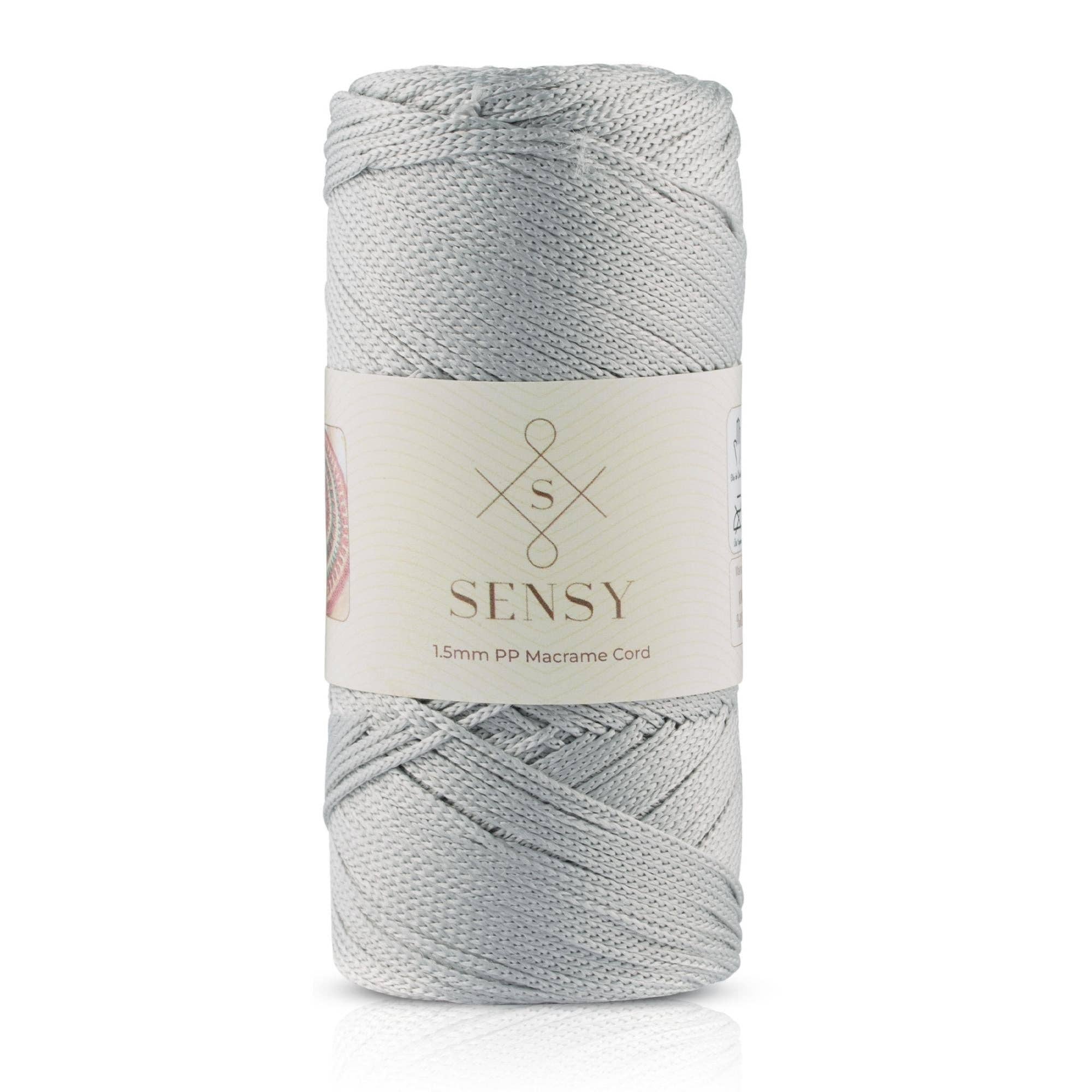 Sensy Premium 1.5mm - 164 yards 100% Polyester Macrame Cord