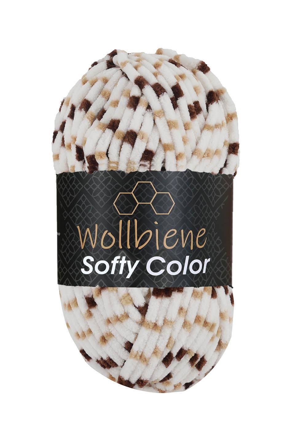 Softy Color Chenille Wool 100gr Coloured Knitting Hobby DIY