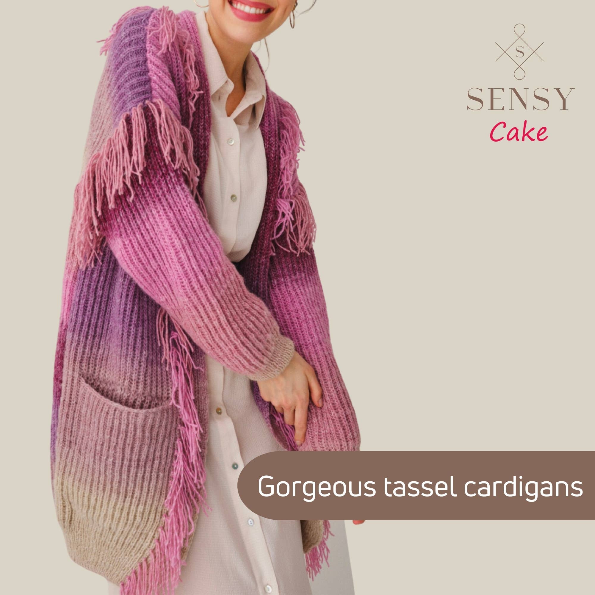 Sensy Cake Yarn, 5.3 oz, 525 Yards, Gauge 3 Light