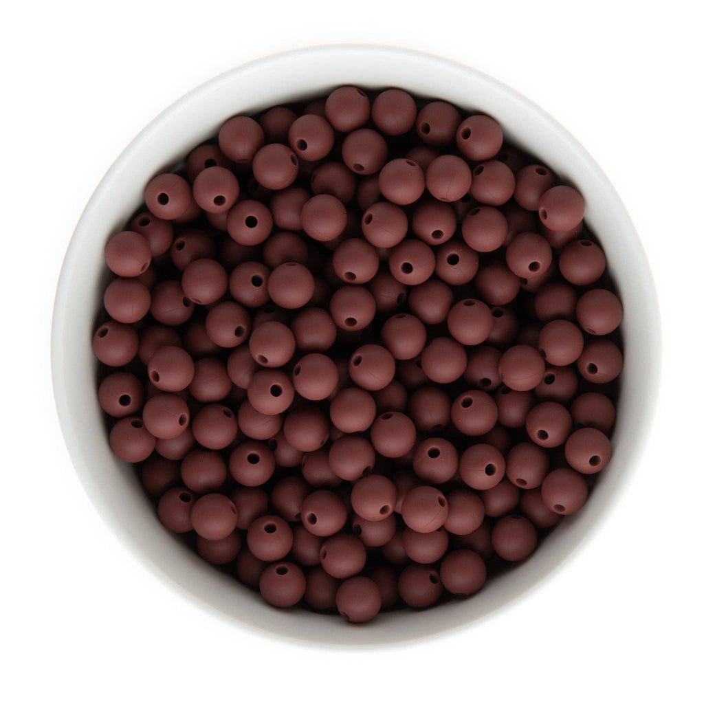 9mm Round Silicone Beads