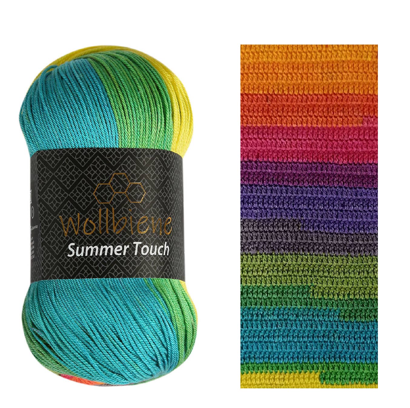 Woolbee Summer Touch Batik Gradient Wool Knitting Wool