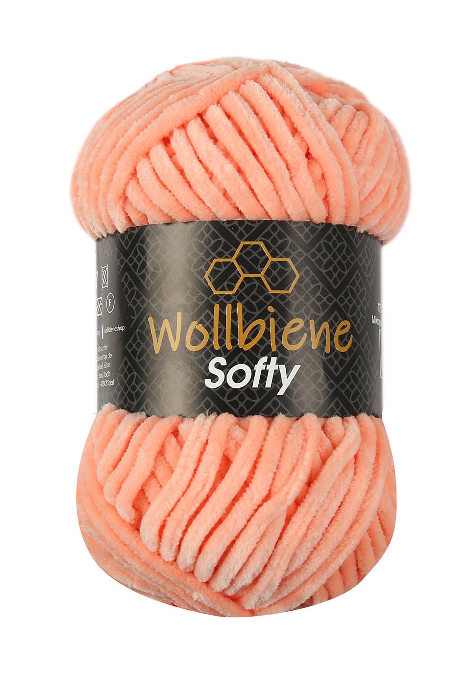 Wool bee softy chenille wool 100gr super bulky knitting