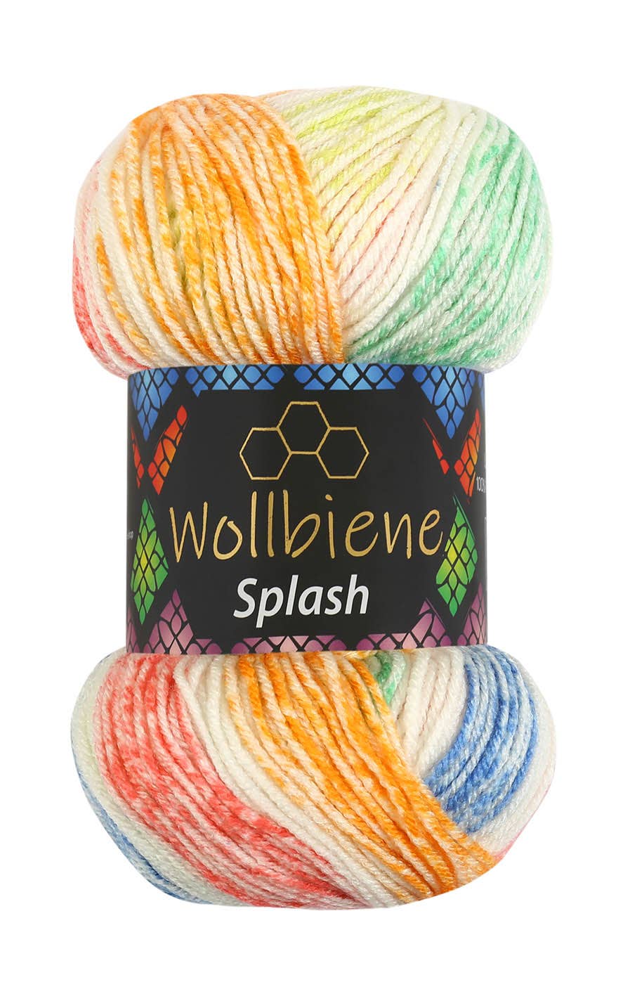 Woolbee splash antipilling wool gradient 100g multicol